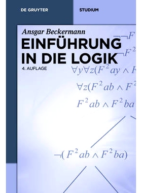 预订 Einführung in die Logik: 9783110354089