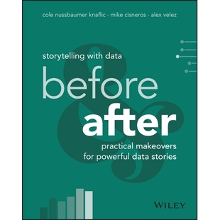 预售 Storytelling with Data: Before and After - Practical Makeovers for Powerful Data Stories 用数据讲故事：前后对比——
