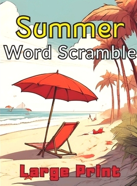 预订 Summer Scramble: Large Print Word Scramble for Adults and Kids: 9798327015241