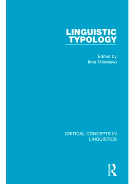 预订 Linguistic Typology: 9781138342507
