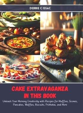 预订 Cake Extravaganza in this Book: Unleash Your Morning Creativity with Recipes for Muffins, Scones, Pancakes, Waffles