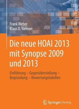预订 Die neue HOAI 2013 mit Synopse 2009 und 2013