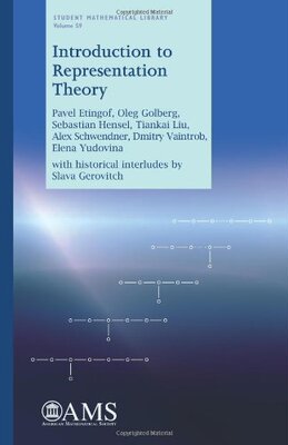 预订 【】Introduction to Representation Theory