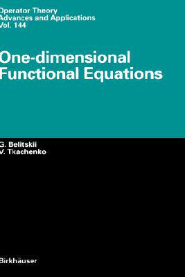 【预订】One-dimensional Functional Equations