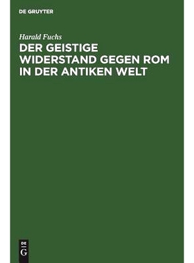 预订 Der geistige Widerstand gegen Rom in der antiken Welt: 9783111098753
