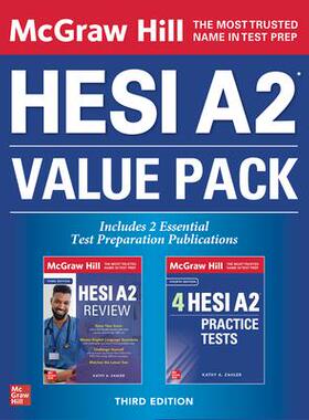 [预订]McGraw Hill Hesi A2 Value Pack, Third Edition 9781265662387