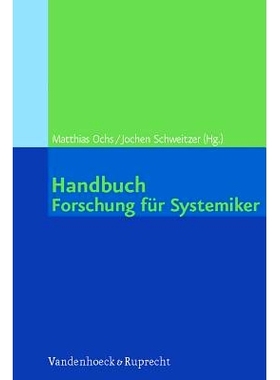 预订 Handbuch Forschung für Systemiker 系统论者研究手册: 9783525404447