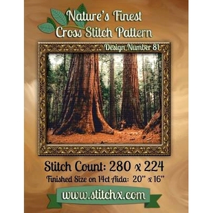 Cross Stitch Nature’s 9781502588159 Number Finest Design 预订 Pattern