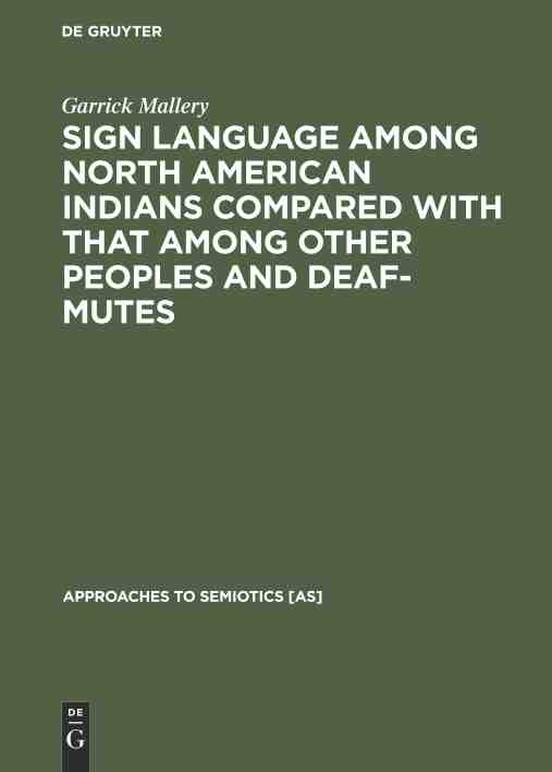 【预订】Sign language among North American Indians compared with that among  9789027920461