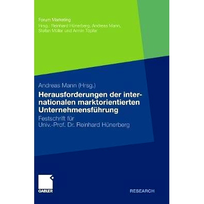 预订 Herausforderungen der internationalen marktorientierten Unternehmensführung: Festschrift für Professor Reinhard H
