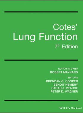 【预订】Cotes’ Lung Function 7E