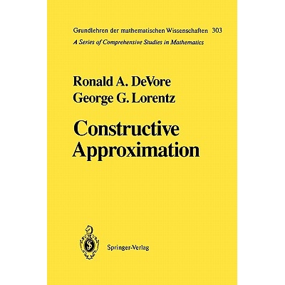 预订 Constructive Approximation 9783642080753