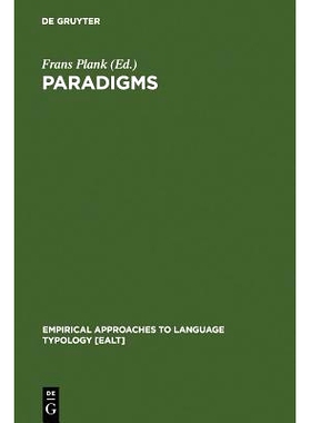 预订 Paradigms: The Economy of Inflection: 9783110127614