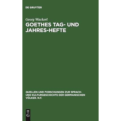 预订 Goethes Tag- und Jahres-Hefte: 9783111014234