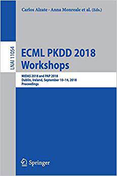 【预售】ECML PKDD 2018 Workshops