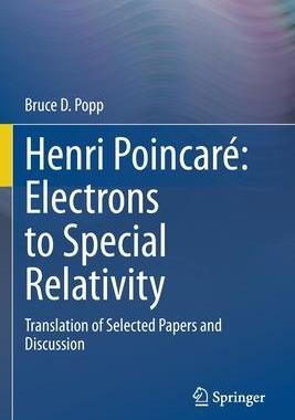 [预订]Henri Poincaré: Electrons to Special Relativity 9783030480417