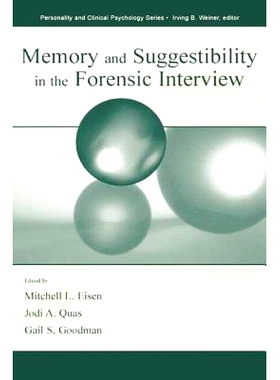 预订 Memory and Suggestibility in the Forensic Interview: 9781138003163