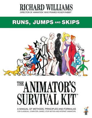 原动画基础教程：跑、蹦、跳 The Animator's Survival Kit: Runs, Jumps and Skips 英文原版 Richard Williams