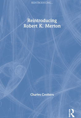 【预订】Reintroducing Robert K. Merton