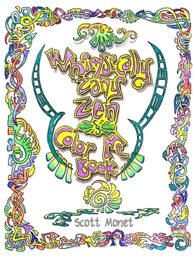 预订 Whimsically Zany Zen Color Me Book: 9781517376925