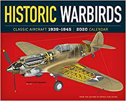 【预售】Historic Warbirds Wall Calendar 2020