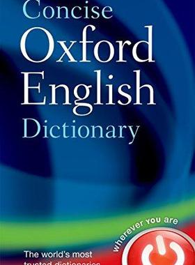 预订 Concise Oxford English Dictionary