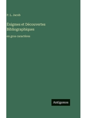 预订 Énigmes et Découvertes Bibliographiques: en gros caractères: 9783563713037