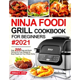 预订 Over Air 200 Easy Cookbook Beginners People Recipes Busy Grill for 2021 Quick and Fryer Foodi Ninja