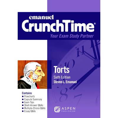 预订 Emanuel Crunchtime for Torts: 9781543807479