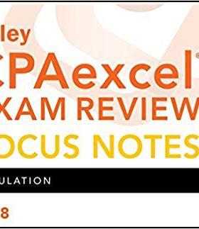 【预售】Wiley CPAexcel Exam Review 2018 Focu...