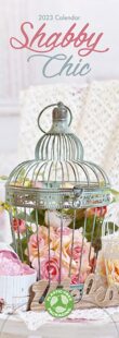 【预订】Shabby Chic 2023 Slim Calendar 9781839419089