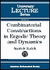 Constructions Dynamics 预售 and Theory Combinatorial Ergodic