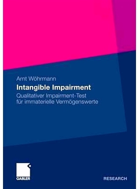 预订 Intangible Impairment: Qualitativer Impairment-Test für immaterielle Vermögenswerte: 9783834920539