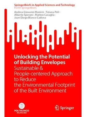 预订 Unlocking the Potential of Building Envelopes: Sustainable and People-Centered Approach to Reduce the Environmental