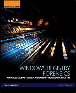 【预售】Windows Registry Forensics