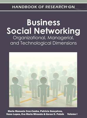 [预订]Handbook of Research on Business Social Networking: Organizational, Managerial, and Technological Di 9781668431894
