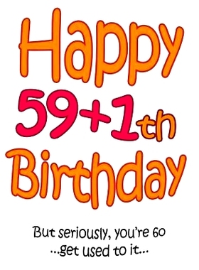 预订 Happy 59+1th Birthday: Say Happy 60th Birthday with this Large Print Address Book! Funny and Way Better Than a Birt