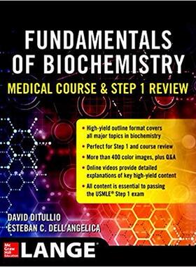 【预售】Biochemistry Course and Step 1 Revie...