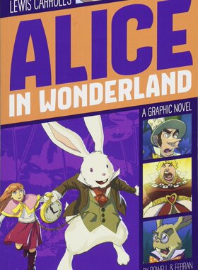 爱丽丝漫游仙境 儿童漫画版 图像小说 英文原版 Alice in Wonderland (Graphic Revolve: Common Core Editions)