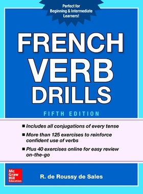 预订 French Verb Drills, Fifth Edition: 9781259863462