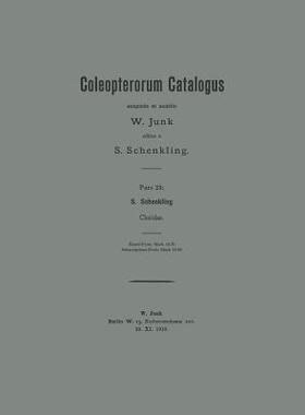 预订 Coleopterorum Catalogus