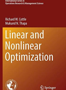 【预订】Linear and Nonlinear Optimization