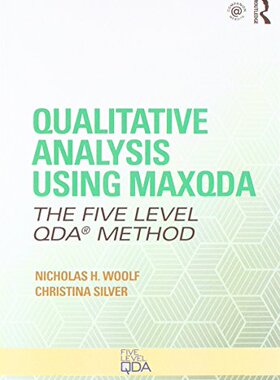 【预订】Qualitative Analysis Using ATLAS.ti, NVivo and MAXQDA