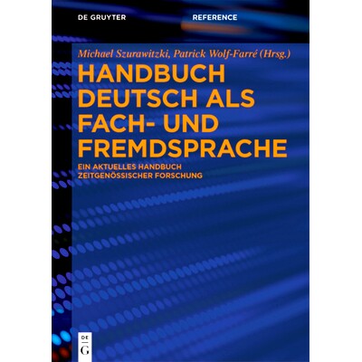 预订 Handbuch Deutsch als Fach- und Fremdsprache: Ein aktuelles Handbuch zeitgenössischer Forschung 德语作为专业外语手
