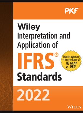 【预订】Wiley 2022 Interpretation And Application Of Ifrs Standards 9781119904472