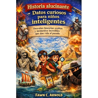 预订 Historia alucinante Datos curiosos para niños inteligentes: Descubre historias ocultas y momentos increíbles que
