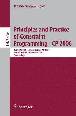 【预订】Principles and Practice of Constraint Programming - CP 2006