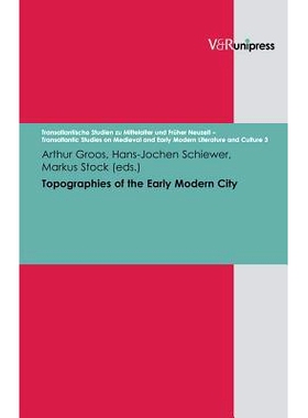 预订 Topographies of the Early Modern City 早期现代城市的地形: 9783899715354