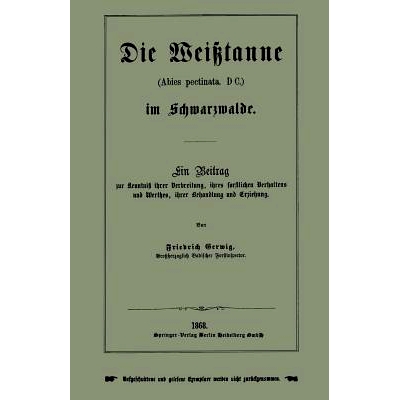 Ein Beitrag zur Kenntniß ihrer Verbreit