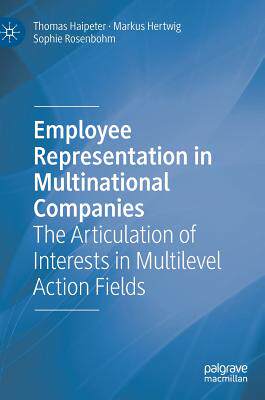 【预订】Employee Representation in Multinational Companies